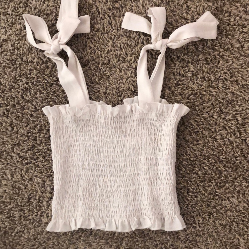Wanna This White crop top